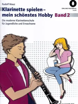 Noten Klarinette spielen mein schönstes Hobby Band 2 Rudolf Mauz ED20642D incl. - Sale