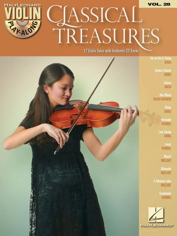 Noten Classical Treasures Violine Geige incl. Playback-CD Klassik HL 842647 - Zeitlich begrenzt