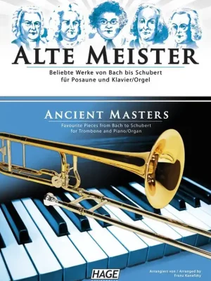 Direkt vom Hersteller | Noten Alte Meister für Posaune und Klavier (Orgel) F. Kanefzky Hage 1516
