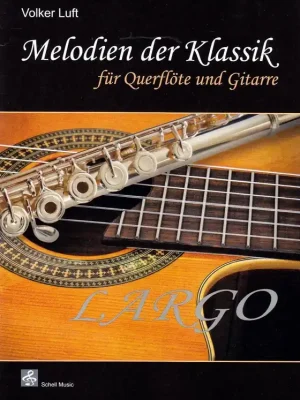 Günstig | Noten LARGO - Melodien der Klassik für Querflöte und Gitarre SM-11062