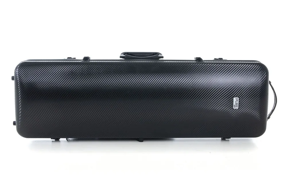 Neu hinzugefügt - GEWA Etui/ Koffer Violine Polycarbonat 4/4 schwarz, 2,4kg, Rucksackriemen