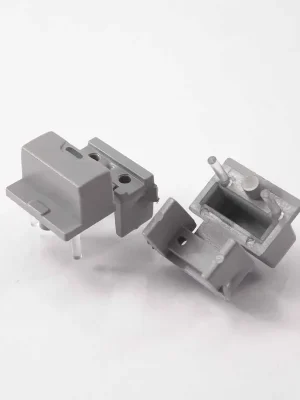 Hochwertig | Button einfach 17x7 mm mit Sichtfenster für Pa1, Pa2 - Discontinued-