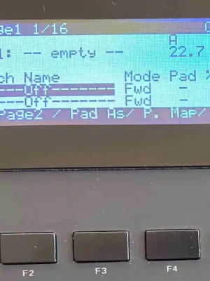 Neuzugang | LCD Display Blau für Roland DJ-70