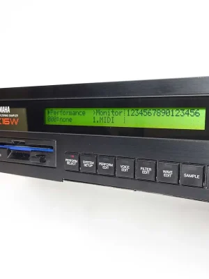 Kostenlose Rückgabe - Yamaha TX16W LCD Display Neu Gelb