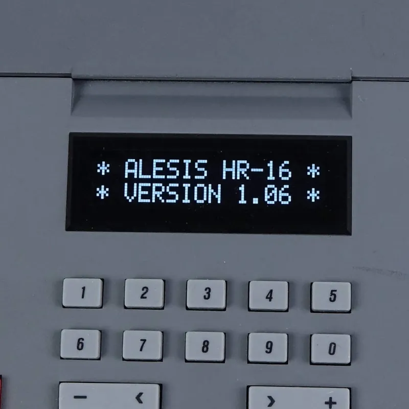 Alesis HR-16 OLED Display NEU Farbe Weiß | Meistverkauft