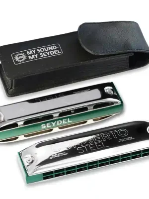 Top-Angebot | Concerto Steel Oktav Mundharmonika in HG