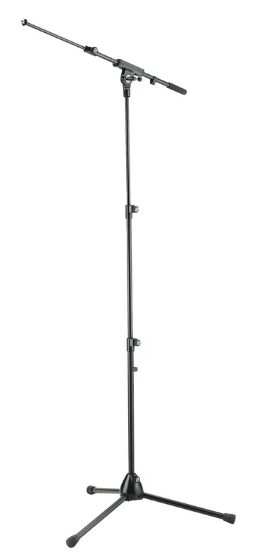 Top-Qualität - 252 Mikrofonstativ Reisestativ schwarz 2-fach ausziehbar