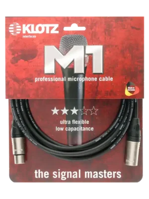 Bestseller | M1K1FM0500 Mikrofonkabel 5m schwarz