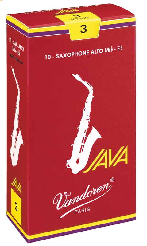 Sofort bestellbar - Java filed red Altsax 3 10er Packung