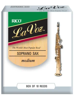 Expresslieferung | La Voz Sopransaxophonblätter M 10er Packung
