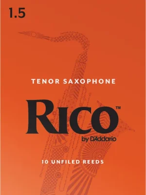 Zertifiziert | Rico Tenorsaxophonblätter 1,5 10er Packung