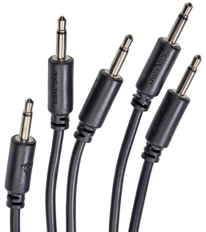 Extra sparen | Patchkabel 5er Pack 100 cm schwarz