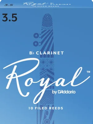 Nur wenige verfügbar - Royal Bb Klarinettenblätter 3,5 10er Packung