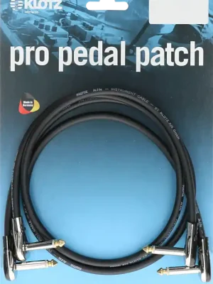 Ausverkauf | KPK Patchlead 1,5m schwarz pancake pancake
