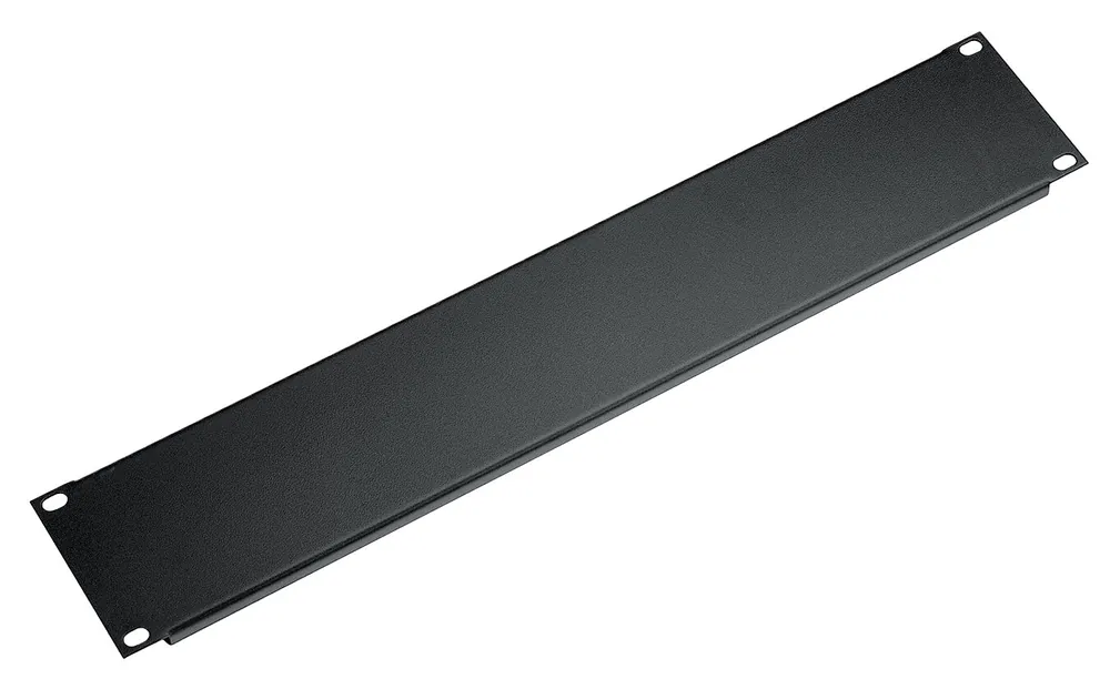 19 zoll-Frontplatte 3 HE Stahlblech schwarz - Werkspreis