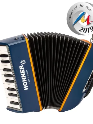Sonderangebot - Hohner XS Kinderakkordeon blau-orange