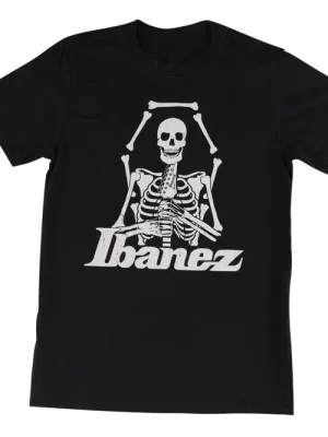 Ibanez Skull Black T-Shirt - Beliebt