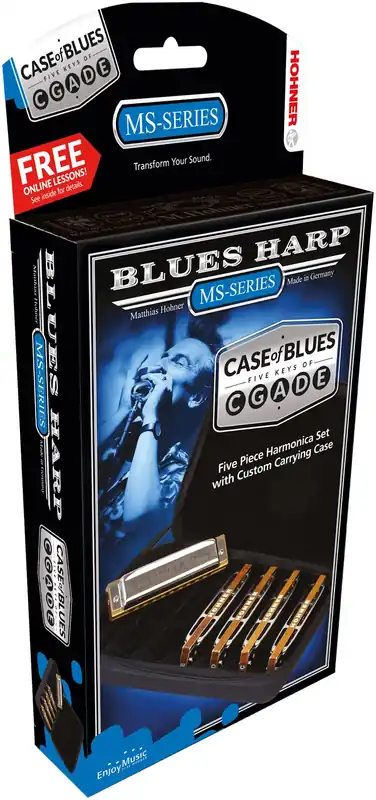 Preisvorteil - Hohner Blues Harp MS C/D/E/G/A