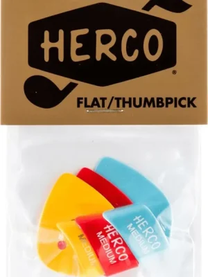 Dunlop Herco Daumenpicks 3 Pack - Sonderangebot