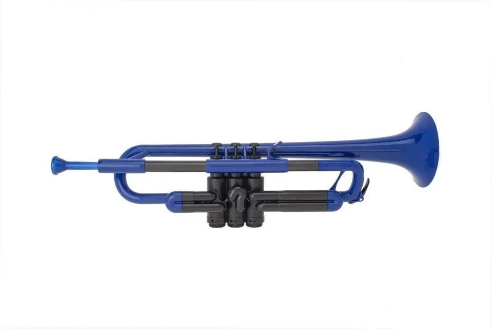 Hohe Qualität | pTrumpet B Trompete blau