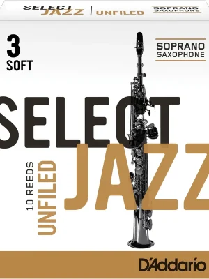 Preiswert | DAddario SJ Sopran Saxophon 3S unfiled