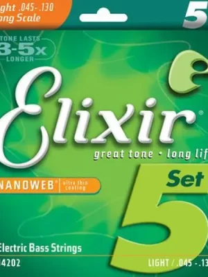 Elixir Bass Nanoweb Nickelwound - Neu hinzugefügt