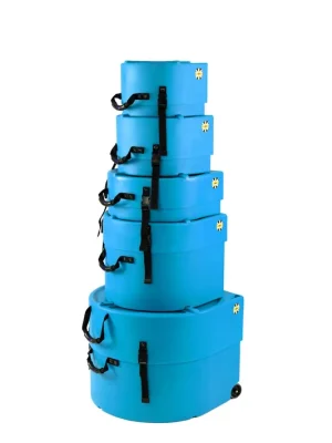 Hardcase Rock Fusion Set 6 Light Blue - Preis gesenkt