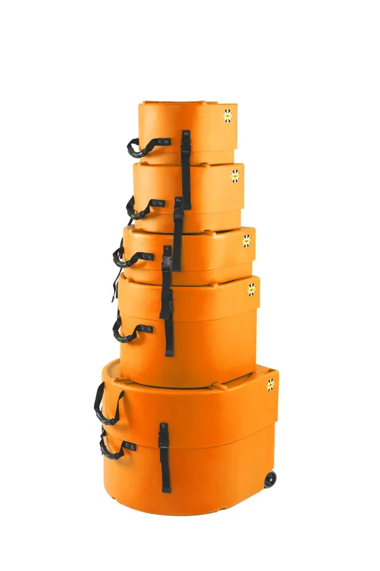 Preisknaller - Hardcase Rock Fusion Set 6 Orange