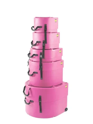 Profi-Qualität - Hardcase Rock Fusion Set 6 Pink