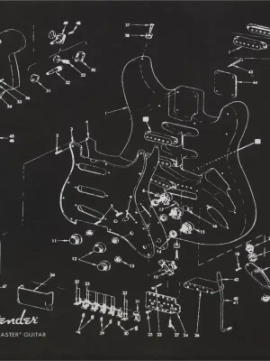 Nur noch wenige - Fender Mousepad