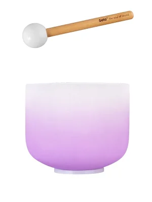 Sehr gefragt - Sela Crystal Singing Bowl Chakra 8‘