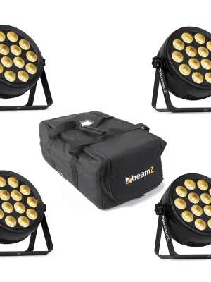 Sonderangebot - beamZ BCC165 Flat PAR Bundle 1