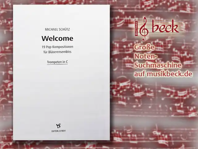 Welcome! - Trompeten in C - Neues Produkt