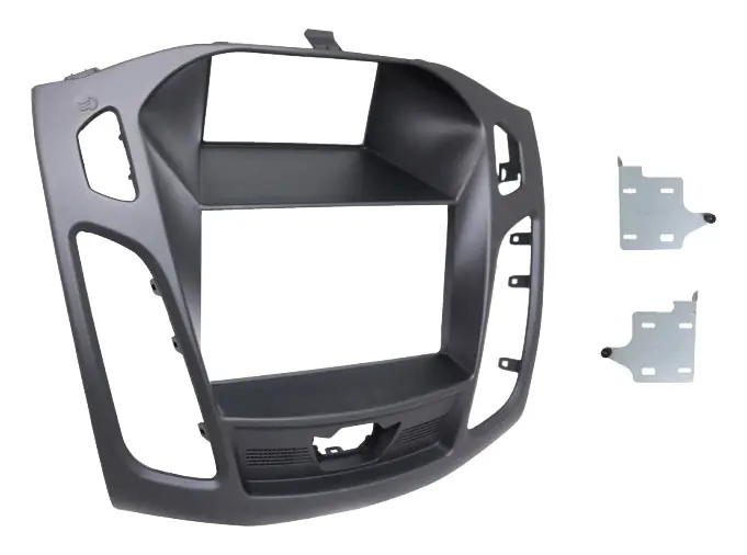Nicht verpassen | Radioblende 2-DIN für Ford Focus von 2011 - 2014 schwarz