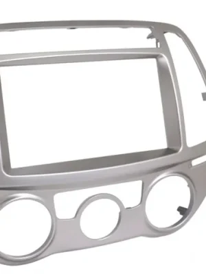 Sehr beliebt | Radioblende 2-DIN für Hyundai i20 (Typ PB) silber