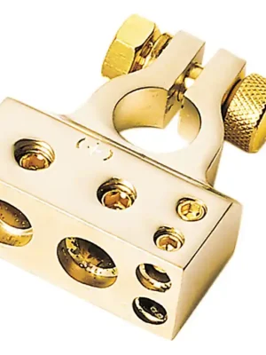Sofort lieferbar | Batterieklemme MAXI / Pluspol (gold) 30.4000-04