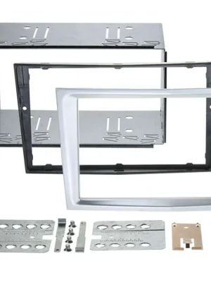 Top-Preis | Radioblende 2-DIN Opel Astra H, Corsa D, Zafira B, Matt-chrom