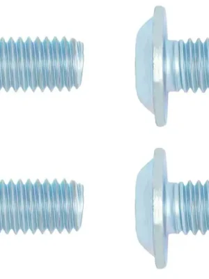 Schraube Abgeflachter Halbrundkopf mit Bund Torx M4 x 8mm / 4Stk. - Reduziert