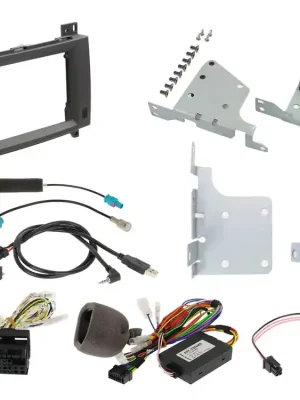 Nur solange der Vorrat reicht - KIT-702-447 Einbauset mit CAN-Bus Interface und Unterstütung der Lenkradfernbedienung & Kombiinstrument-Anzeige für Mercedes Vito (447)