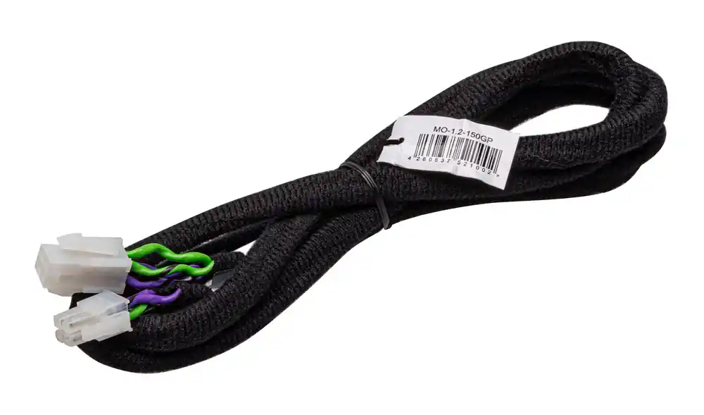 Sonderpreis - Molex Verlängerung 1,2m / 1,5qmm grün/violet OPTION