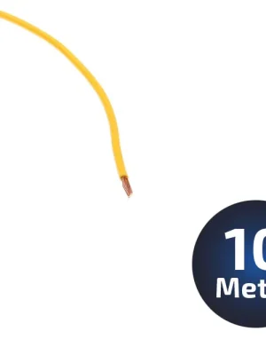 Jetzt kaufen | 10-Meter Powerkabel gelb 1,5 qmm Vollkupfer