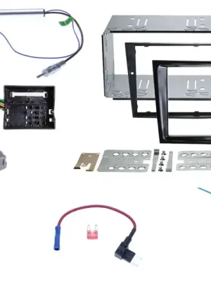 Gleich bestellen - Radio Installationskit für Opel Corsa D 2009-2014 2-DIN Piano Black ohne LFB