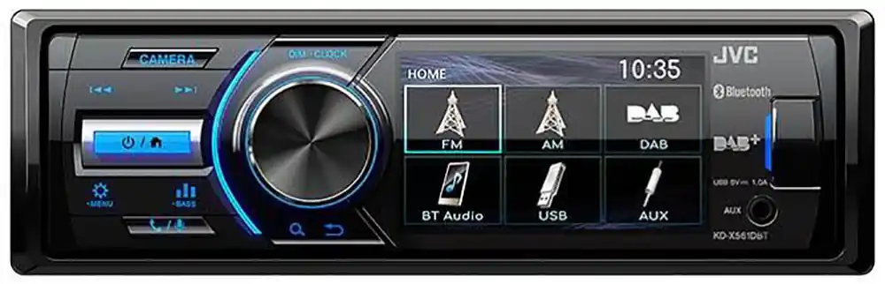 JVC KD-X561DBT mit Rückfahrkamera-Funktion - Sehr beliebt