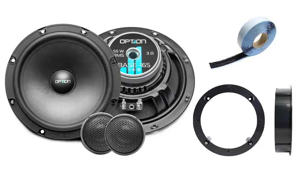 Front-Lautsprecher für VW Polo 6N2 Plug & Play OPTION - Auf Lager