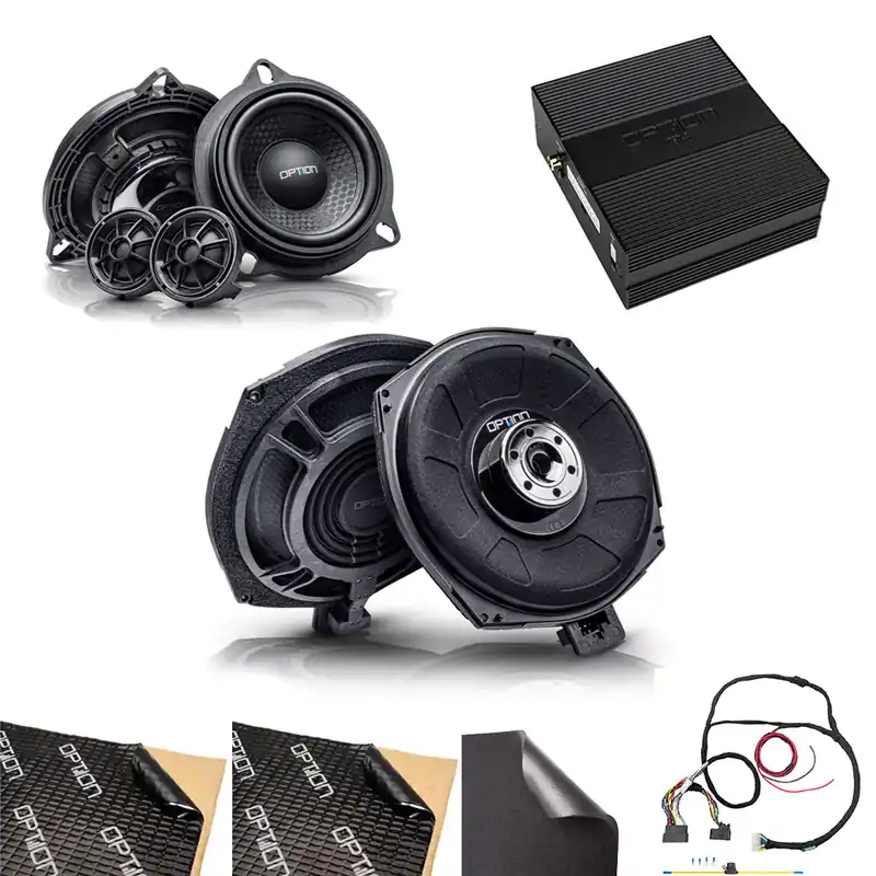 Soundsystem für BMW X5 (F15) Hifi Lautsprecher, Verstärker, Subwoofer Plug & Play OPTION - Neues Produkt