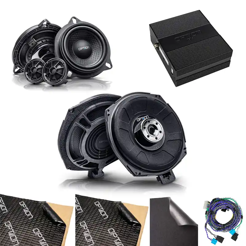 Neu im Sortiment | Soundsystem für BMW X6 (G06) Standard Lautsprecher, Verstärker, Subwoofer Plug & Play OPTION