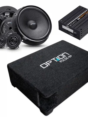 Einfach bestellen - Soundsystem für VW T-Roc V4 Lautsprecher + DSP-Endstufe + Subwoofer OPTION