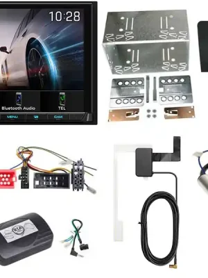 DAB+ Autoradio für Audi A3 8P Wireless CarPlay 2-DIN mit LFB (ISO) - Nur begrenzt verfügbar