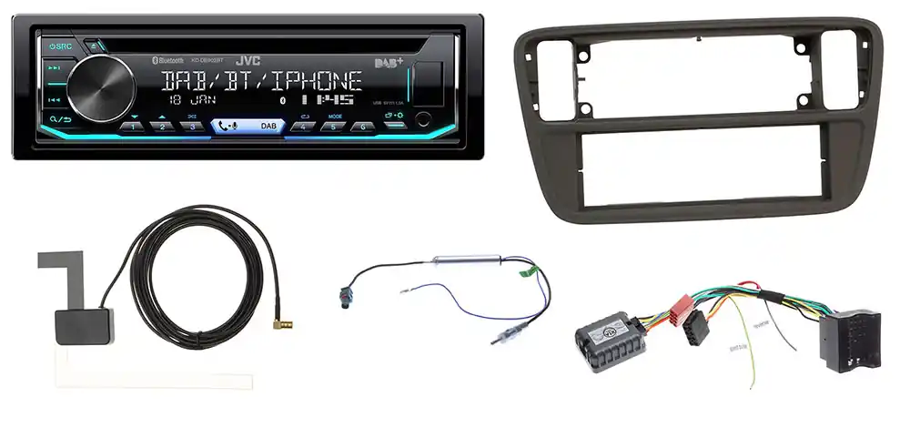 Preisnachlass - DAB+ & Bluetooth Autoradio für Skoda Citigo ohne LFB