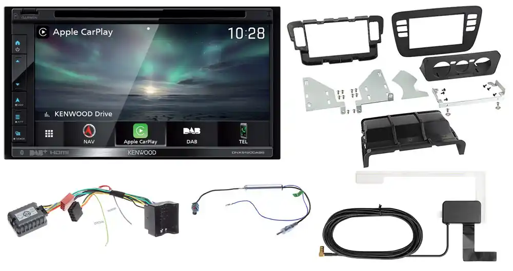 Navigationsradio für Skoda Citigo mit Apple CarPlay/Android Auto ohne LFB | Sofort kaufen